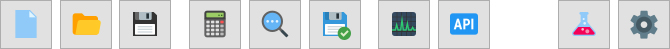 SFPTotal Wizard toolbar for working with transceiver memory
